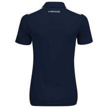 Head Tennis Polo Club 22 Tech (Moisture Transfer Microfiber Technology) dark blue ladies